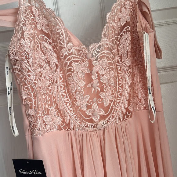 ⭐️ SALE ⭐️ Saved by the Dress Soieblu Pink Gown - Picture 2 of 5